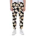 Champignon Mushroom Pattern Print Joggers