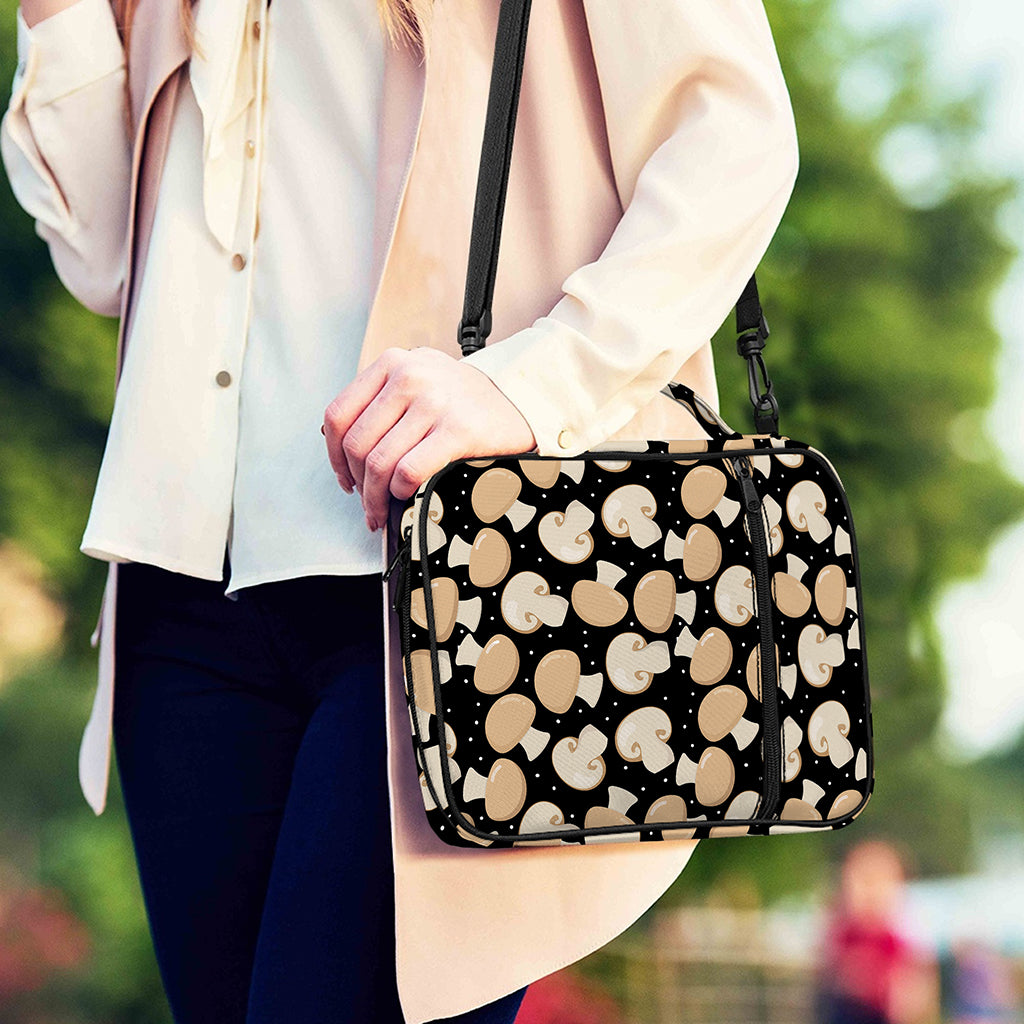 Champignon Mushroom Pattern Print Shoulder Strap Bible Bag
