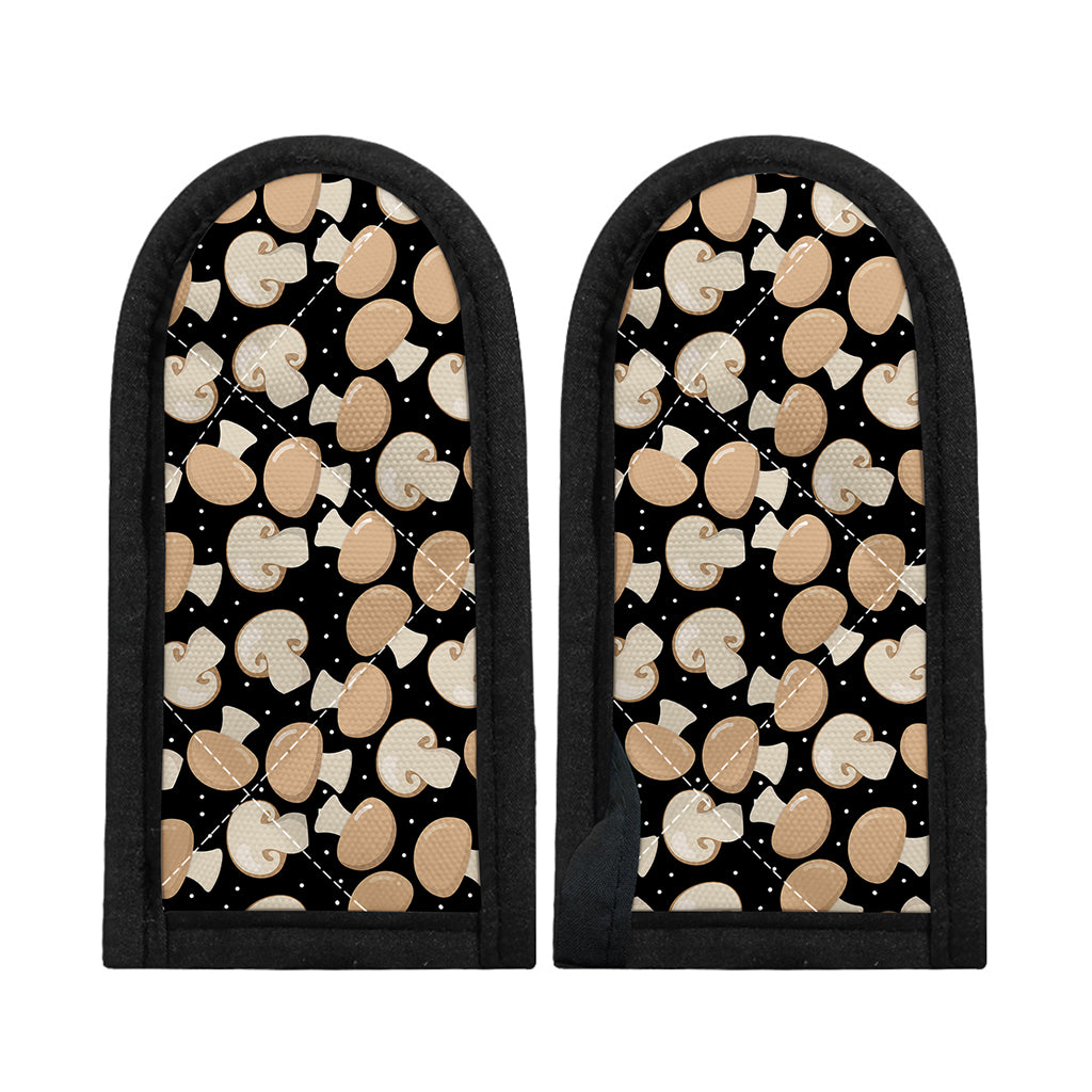 Champignon Mushroom Pattern Print Skillet Handle Cover