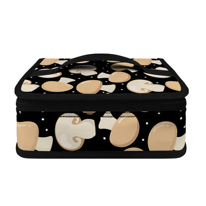 Champignon Mushroom Pattern Print Small Lunch Bag