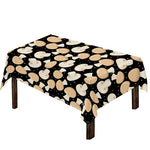 Champignon Mushroom Pattern Print Tablecloth