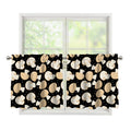 Champignon Mushroom Pattern Print Tier Curtains