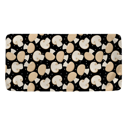 Champignon Mushroom Pattern Print Towel