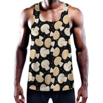 Champignon Mushroom Pattern Print Training Tank Top