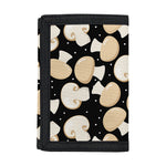 Champignon Mushroom Pattern Print Trifold Wallet