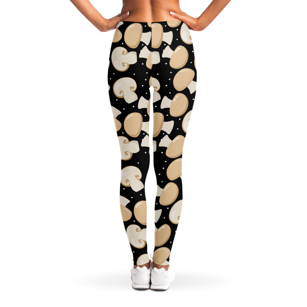 Champignon Mushroom Pattern Print Women's Leggings