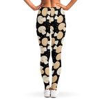 Champignon Mushroom Pattern Print Women's Leggings