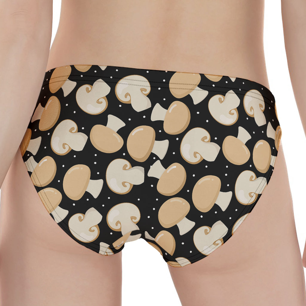 Champignon Mushroom Pattern Print Women's Panties