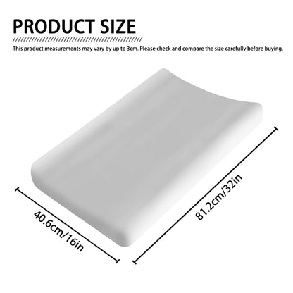 Dark Brown Paisley Pattern Print Changing Pad Cover