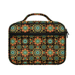 Chaotic Boho Floral Pattern Print Briefcase Bible Bag