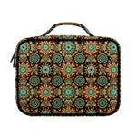 Chaotic Boho Floral Pattern Print Briefcase Bible Bag