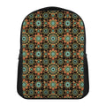 Chaotic Boho Floral Pattern Print Casual Backpack