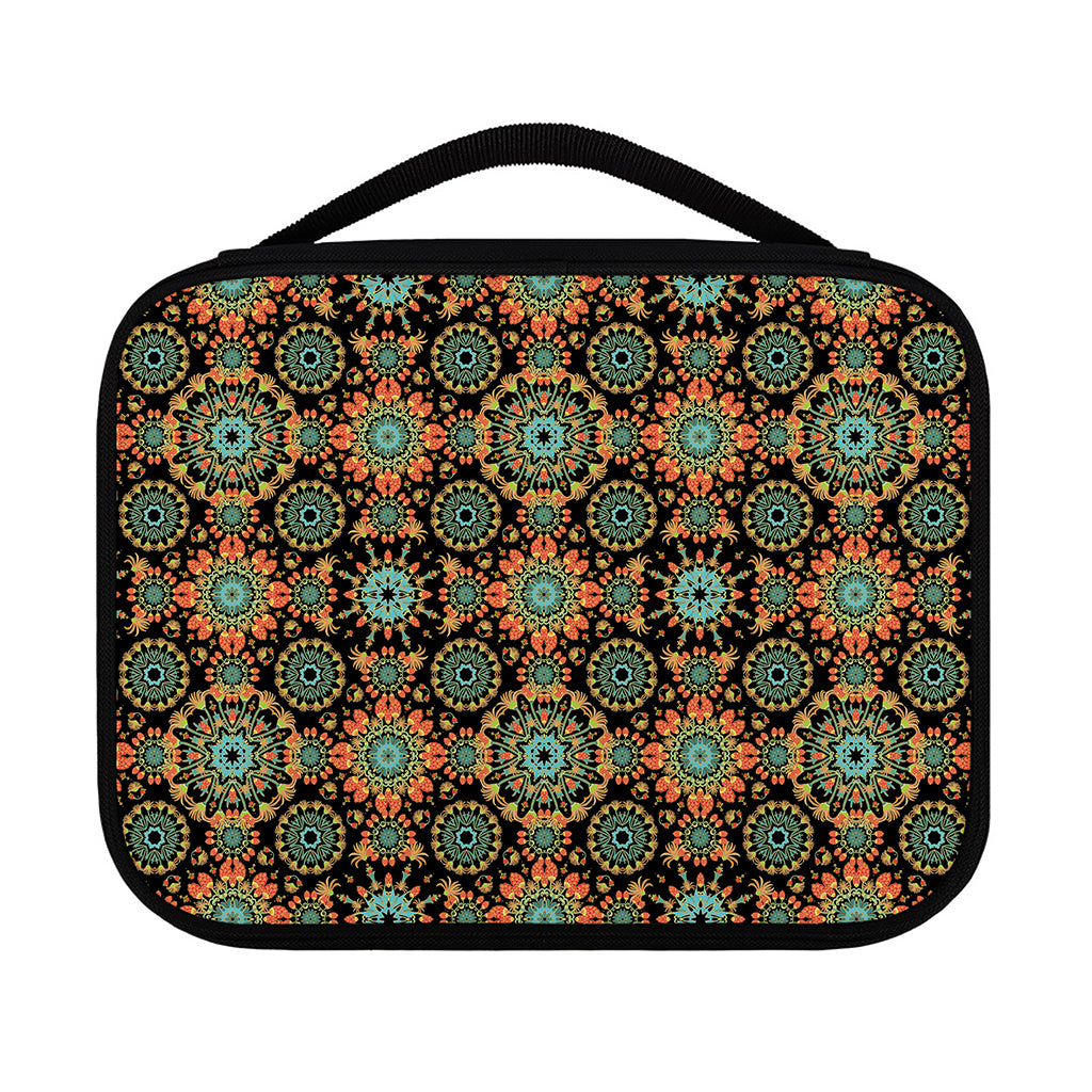 Chaotic Boho Floral Pattern Print Classic Bible Case