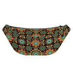 Chaotic Boho Floral Pattern Print Fanny Pack