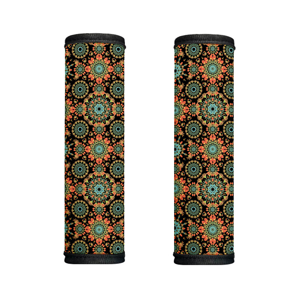 Chaotic Boho Floral Pattern Print Handle Covers
