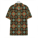 Chaotic Boho Floral Pattern Print Hawaiian Shirt