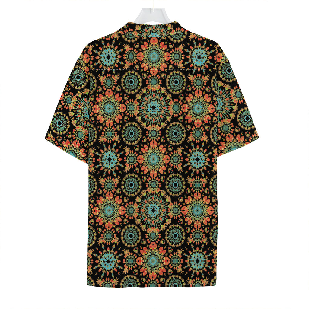 Chaotic Boho Floral Pattern Print Hawaiian Shirt