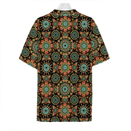 Chaotic Boho Floral Pattern Print Hawaiian Shirt