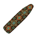 Chaotic Boho Floral Pattern Print Ironing Board Cover
