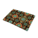 Chaotic Boho Floral Pattern Print Pet Cooling Mat Cover