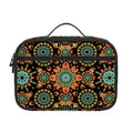 Chaotic Boho Floral Pattern Print Portable Lunch Bag