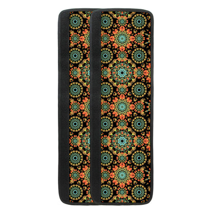 Chaotic Boho Floral Pattern Print Refrigerator Handle Covers
