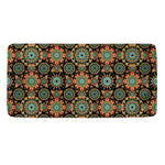 Chaotic Boho Floral Pattern Print Towel