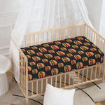 Cheeseburger Pattern Print Baby Crib Sheet