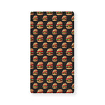 Cheeseburger Pattern Print Baby Crib Sheet