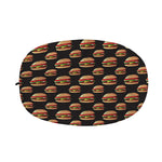 Cheeseburger Pattern Print Car Side Mirror Covers
