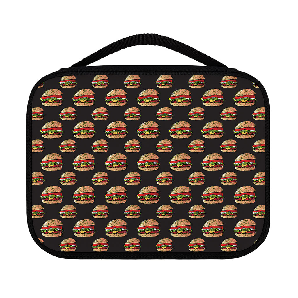 Cheeseburger Pattern Print Classic Bible Case