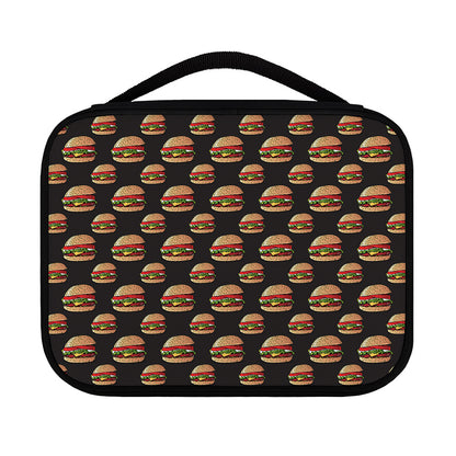 Cheeseburger Pattern Print Classic Bible Case