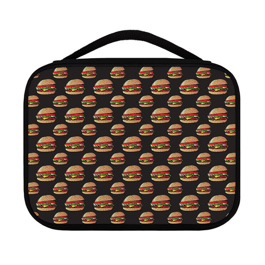 Cheeseburger Pattern Print Classic Bible Case