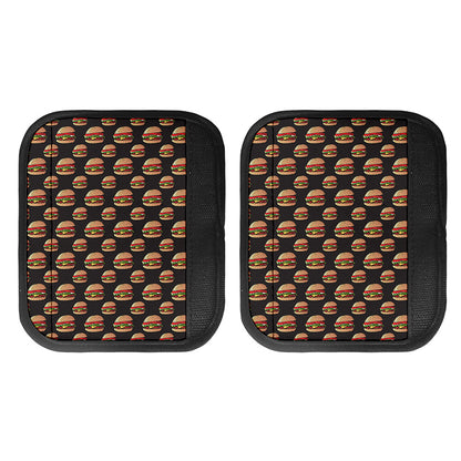 Cheeseburger Pattern Print Handle Covers