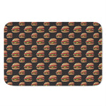 Cheeseburger Pattern Print Indoor Door Mat