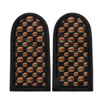 Cheeseburger Pattern Print Skillet Handle Cover