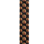 Cheeseburger Pattern Print Table Runner
