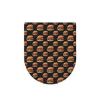 Cheeseburger Pattern Print Toilet Lid Cover