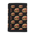 Cheeseburger Pattern Print Trifold Wallet