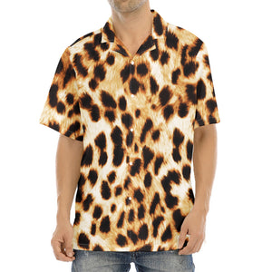 Cheetah Print Aloha Shirt