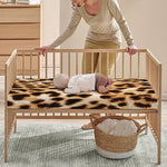 Cheetah Print Baby Crib Sheet