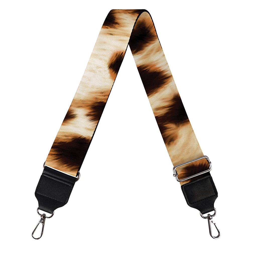 Cheetah Print Bag Strap