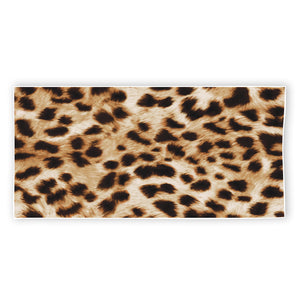 Cheetah Print Beach Towel