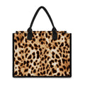 Cheetah Print Canvas Tote Bag