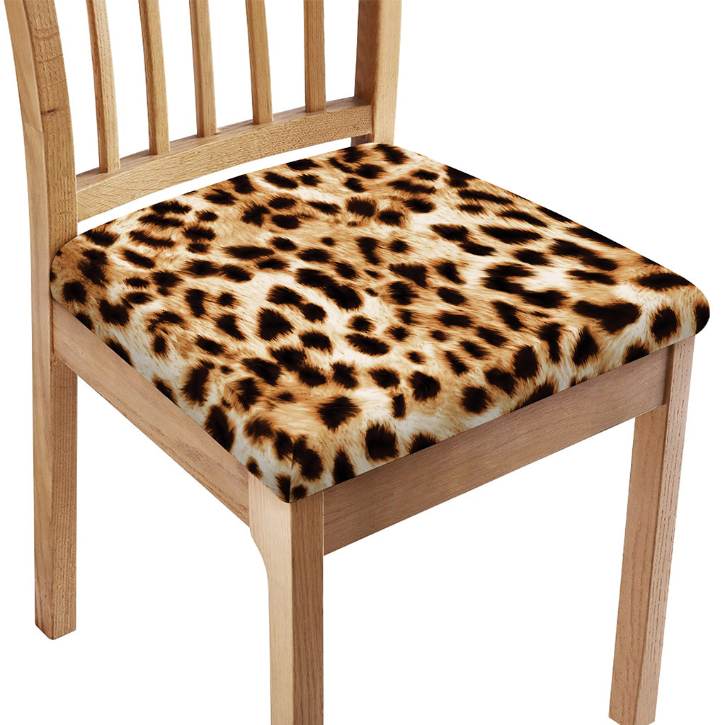 Cheetah Print Chair Cushion Cover