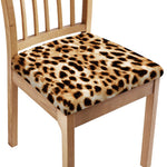 Cheetah Print Chair Cushion Cover