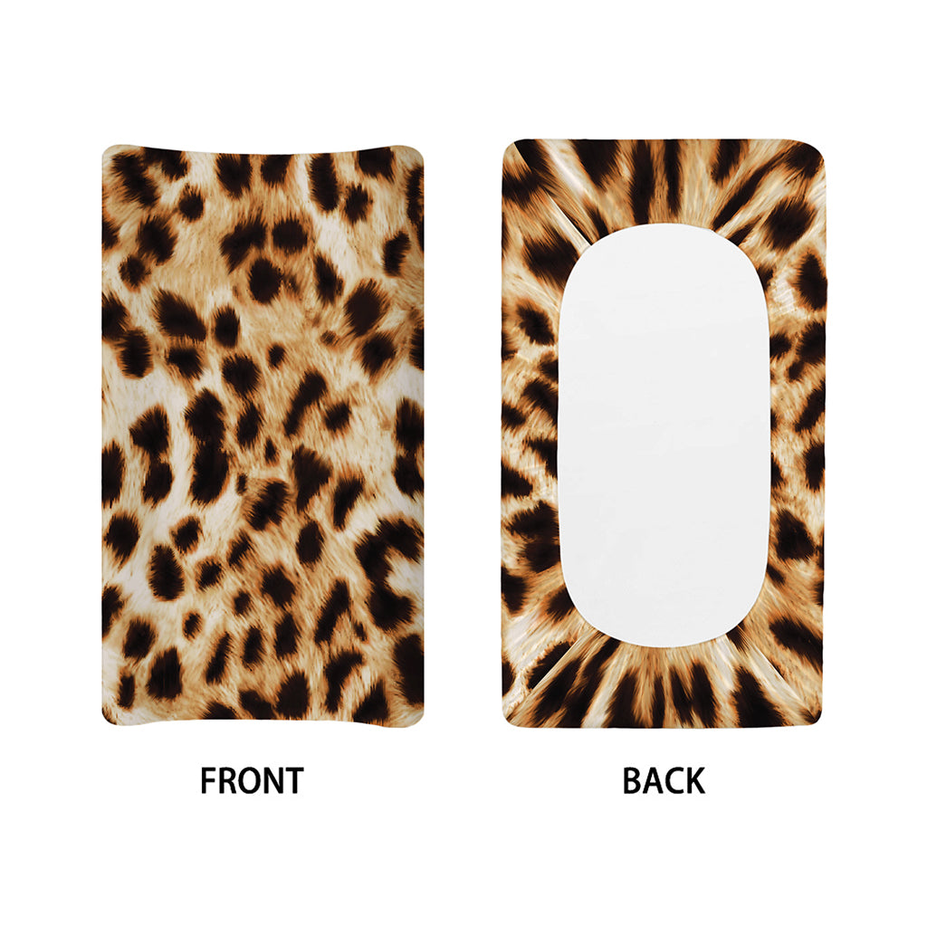 Cheetah Print Changing Pad Cover