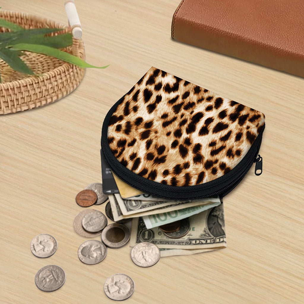 Cheetah Print Coin Purse