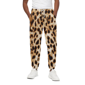 Cheetah Print Cotton Pants