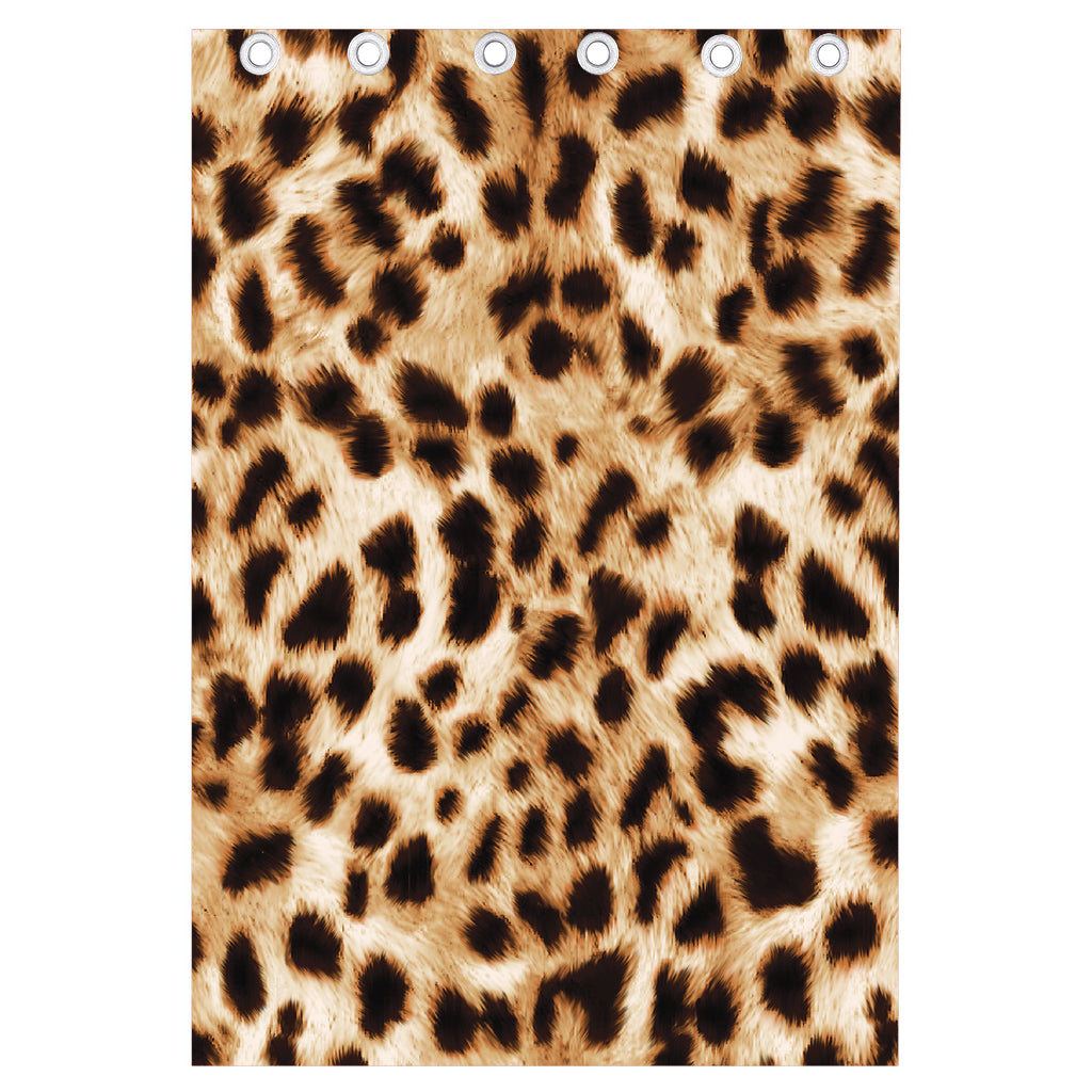 Cheetah Print Curtain